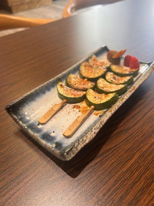 Zucchini Yakitori