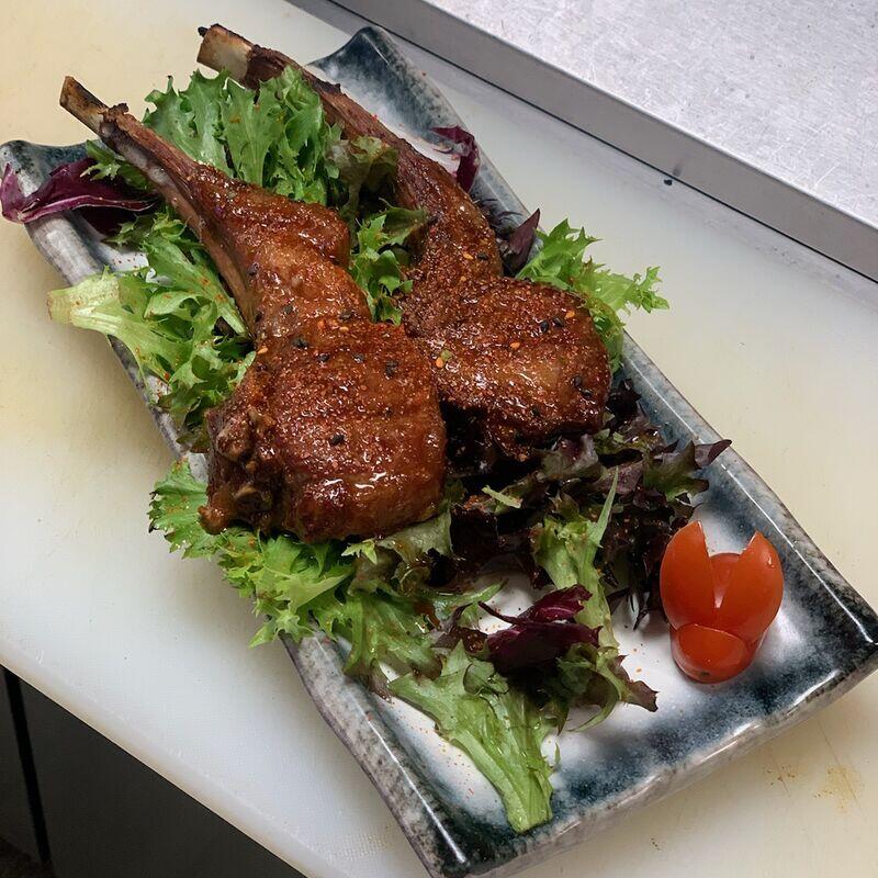 Lamb chops Yakitori